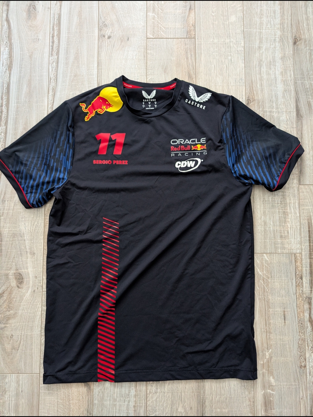Men's Castore Oracle Red Bull Racing Jersey - Sergio Perez 11